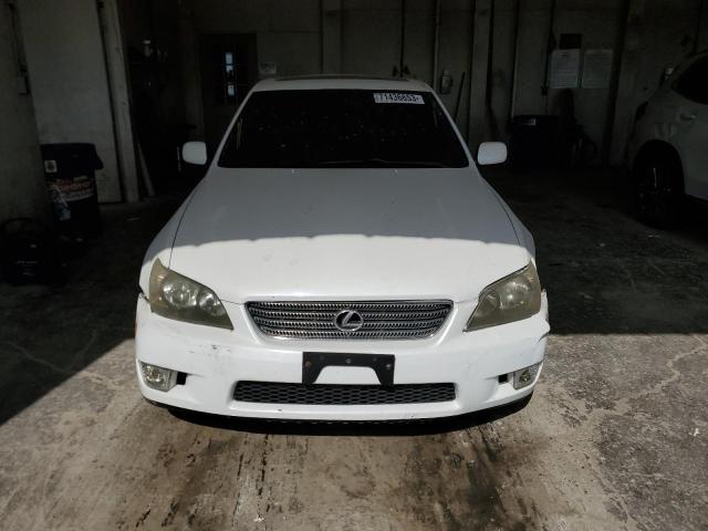 Photo 5 from auction – 2001 LEXUS IS 300 with VIN JTHBD182510027770