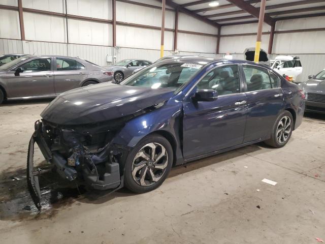 HONDA ACCORD EX 2017 with VIN 1HGCR2F72HA292020 - Photo from auction