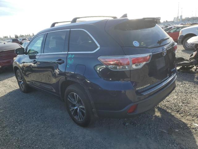 Photo 2 from auction – 2016 TOYOTA HIGHLANDER with VIN 5TDJKRFH3GS295182