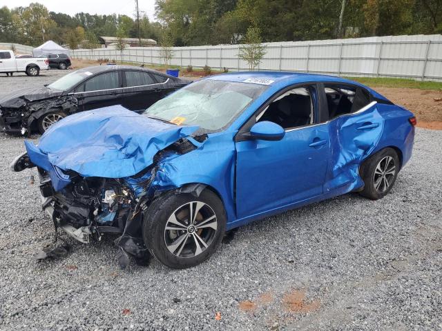 NISSAN SENTRA 2022 with VIN 3N1AB8CV1NY317841 - Photo from auction