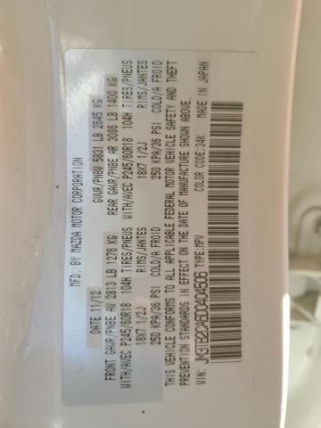 Photo 14 from auction – 2013 MAZDA CX-9 TOURI with VIN JM3TB2CA6D0404506