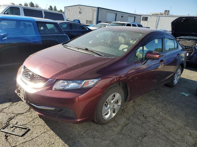 HONDA CIVIC LX 2015 with VIN 19XFB2F52FE291801 - Photo from auction