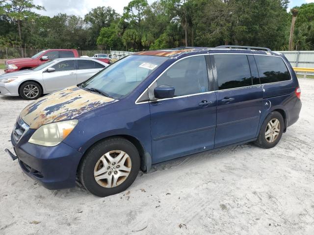 HONDA ODYSSEY EX 2006 with VIN 5FNRL386X6B095380 - Photo from auction
