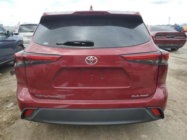 Photo 6 from auction – 2021 TOYOTA HIGHLANDER with VIN 5TDGZRBH8MS058680