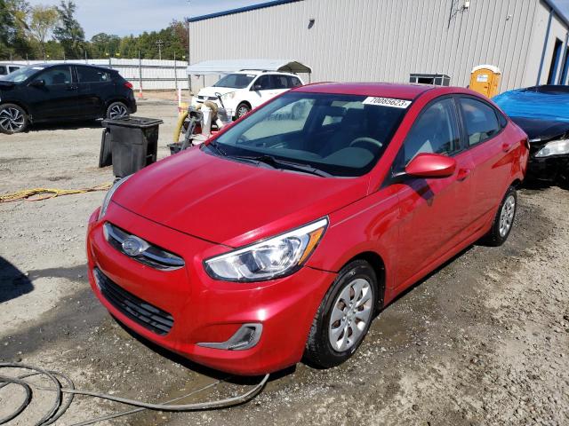 HYUNDAI ACCENT SE 2017 with VIN KMHCT4AEXHU241022 - Photo from auction