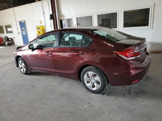 Photo 2 from auction – 2015 HONDA CIVIC LX with VIN 19XFB2F55FE078485
