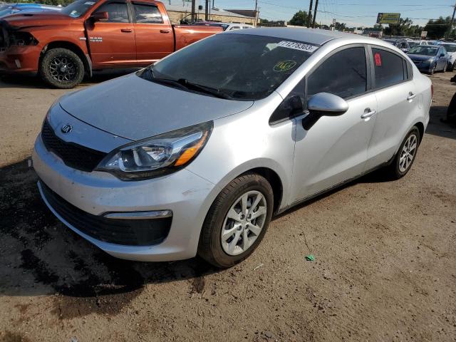 KIA RIO LX 2016 with VIN KNADM4A39G6638015 - Photo from auction
