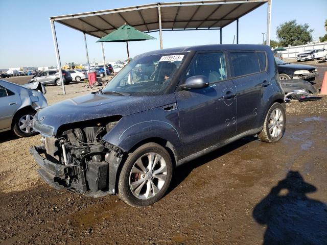 KIA SOUL + 2015 with VIN KNDJP3A5XF7141248 - Photo from auction