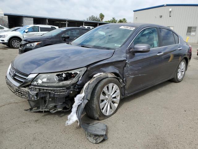 HONDA ACCORD EXL 2013 with VIN 1HGCR2F86DA170361 - Photo from auction