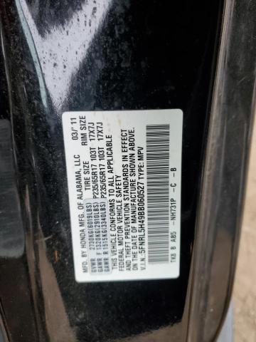 Photo 14 from auction – 2011 HONDA ODYSSEY EX with VIN 5FNRL5H49BB060527