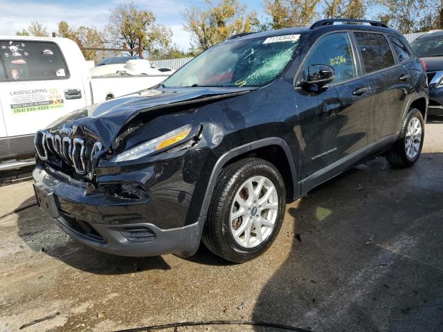 JEEP CHEROKEE S 2017 with VIN 1C4PJLAB0HW611278 - Photo from auction