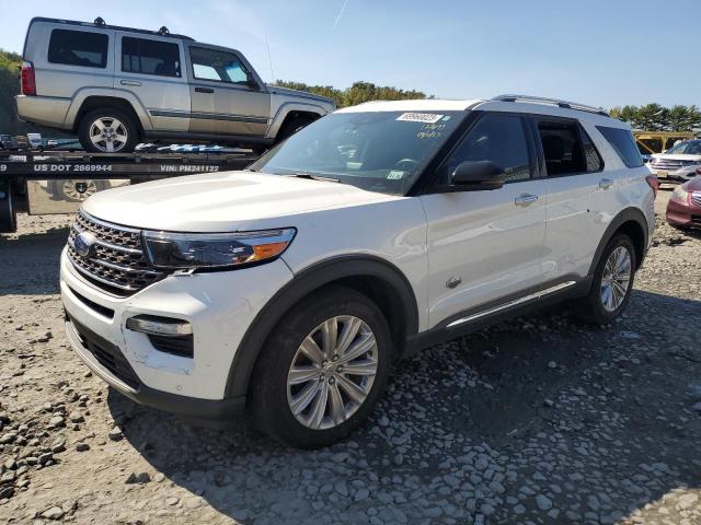 FORD EXPLORER K 2021 with VIN 1FM5K8LC0MGC06058 - Photo from auction