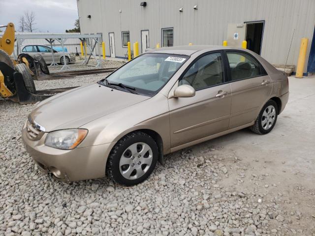 Photo 1 from auction – 2006 KIA SPECTRA LX with VIN KNAFE121365349640
