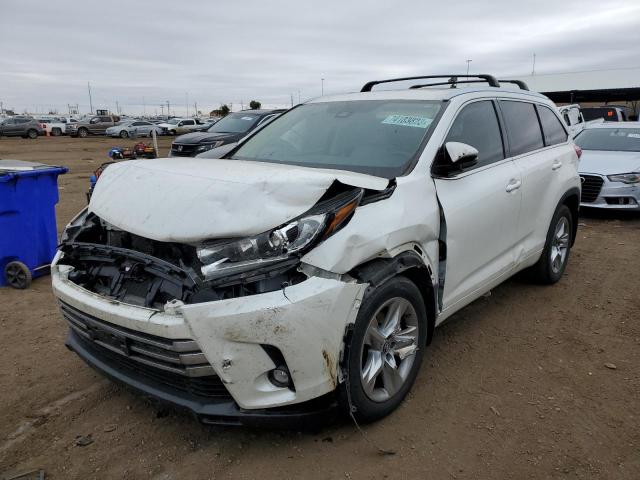 TOYOTA HIGHLANDER 2019 with VIN 5TDDZRFH3KS971955 - Photo from auction