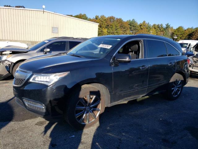 ACURA MDX TECHNO 2014 with VIN 5FRYD3H45EB001314 - Photo from auction