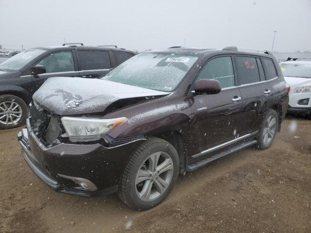 TOYOTA HIGHLANDER 2012 with VIN 5TDDK3EH8CS111831 - Photo from auction