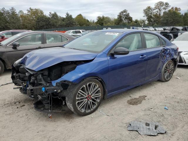 KIA FORTE GT 2021 with VIN 3KPF44AC7ME300081 - Photo from auction