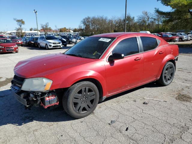 DODGE AVENGER SE 2014 with VIN 1C3CDZAB5EN110613 - Photo from auction
