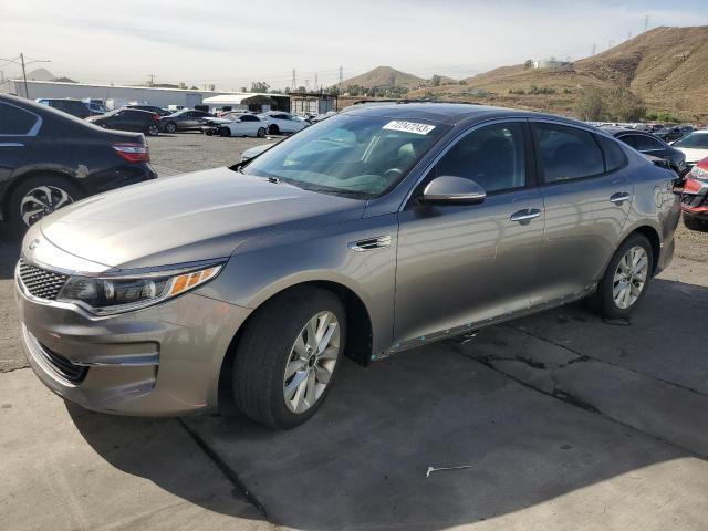 KIA OPTIMA EX 2016 with VIN 5XXGU4L38GG058124 - Photo from auction