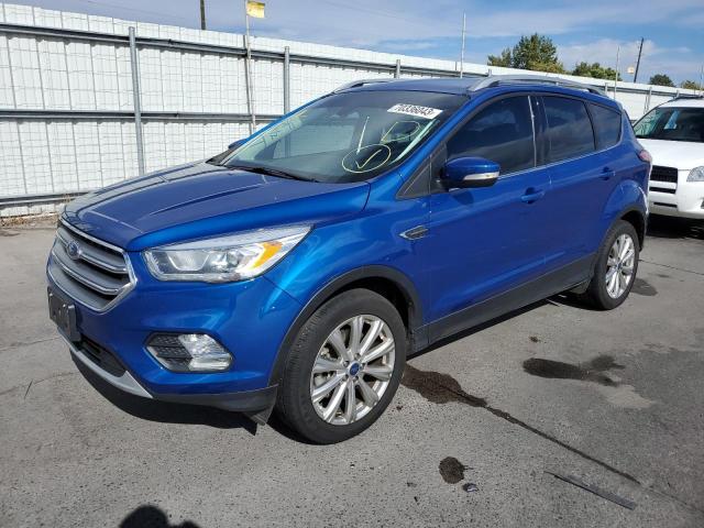 FORD ESCAPE TIT 2017 with VIN 1FMCU9JD7HUC90292 - Photo from auction