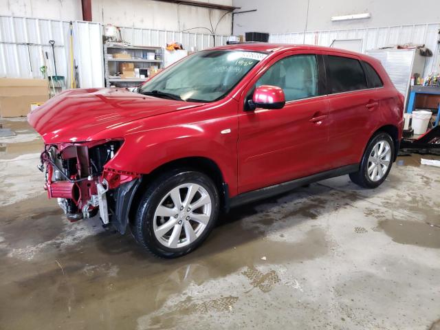 MITSUBISHI OUTLANDER 2015 with VIN 4A4AP4AU2FE051013 - Photo from auction