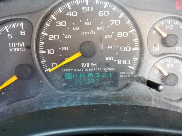 Photo 9 from auction – 2000 CHEVROLET SILVERADO with VIN 1GCEC14W8YZ144517