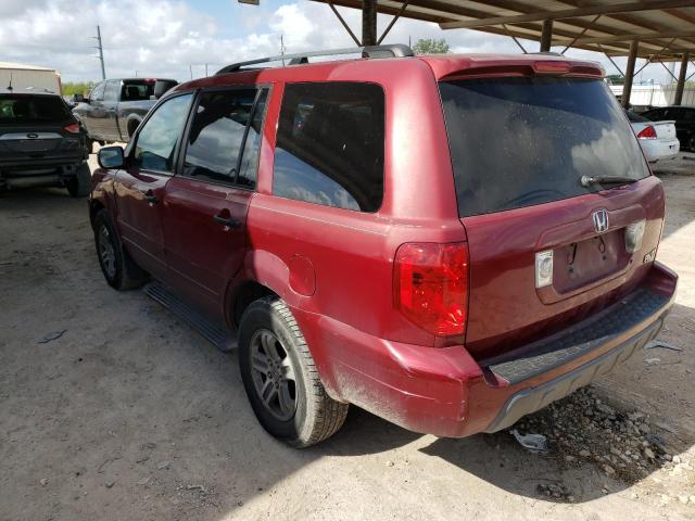 Foto 2 de la subasta – 2005 HONDA PILOT EXL con VIN 5FNYF18565B038056