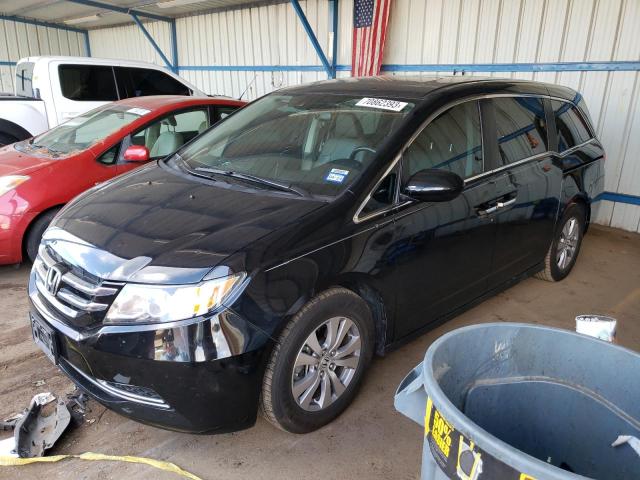 Photo 1 from auction – 2017 HONDA ODYSSEY EX with VIN 5FNRL5H62HB015813