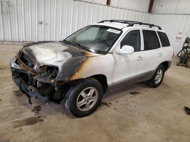 HYUNDAI SANTA FE G 2003 with VIN KM8SC73D83U555908 - Photo from auction