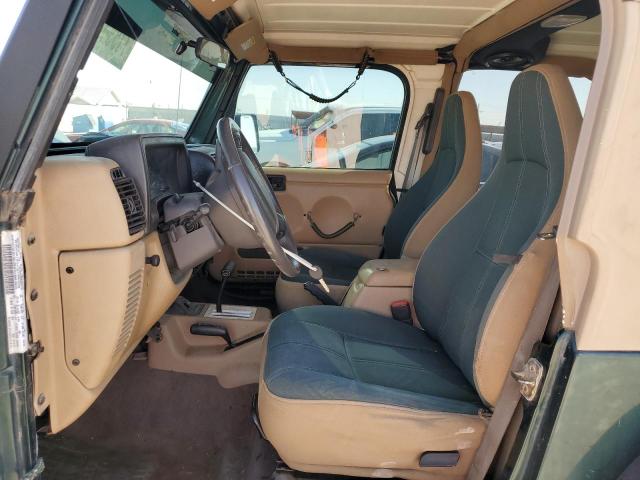 Photo 7 from auction – 2000 JEEP WRANGLER / with VIN 1J4FA59S0YP722199