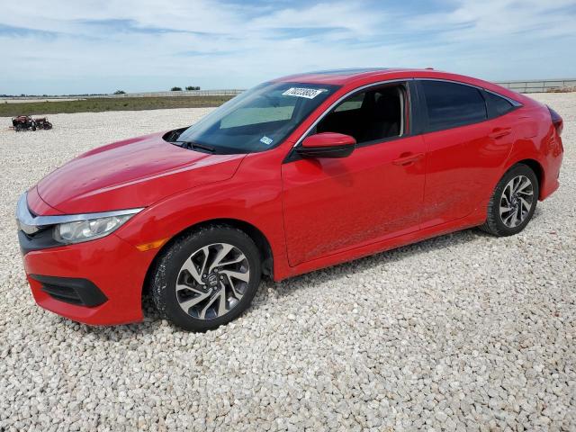 HONDA CIVIC EX 2018 with VIN 2HGFC2F76JH566079 - Photo from auction