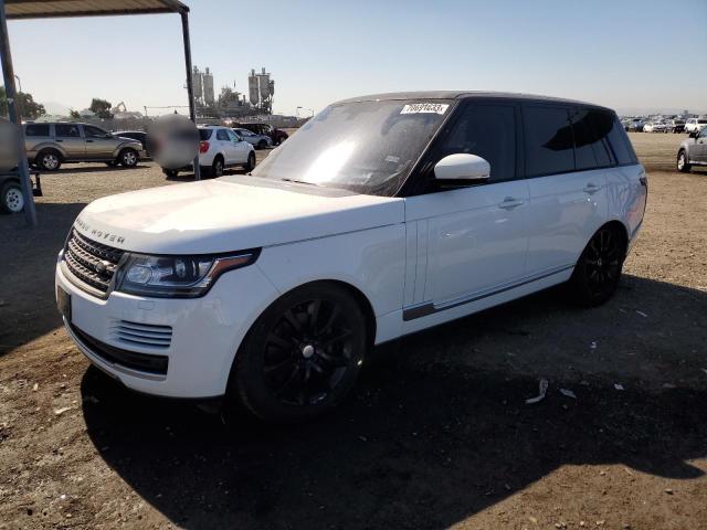 LAND ROVER RANGE ROVE 2015 with VIN SALGR2VFXFA212381 - Photo from auction