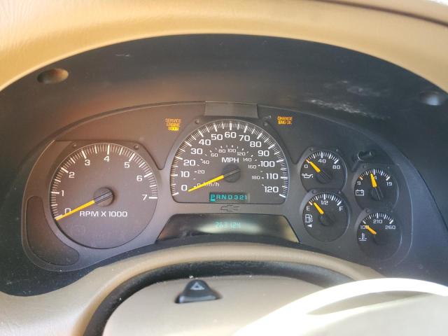 Photo 9 from auction – 2002 CHEVROLET TRAILBLAZE with VIN 1GNES16S226138337