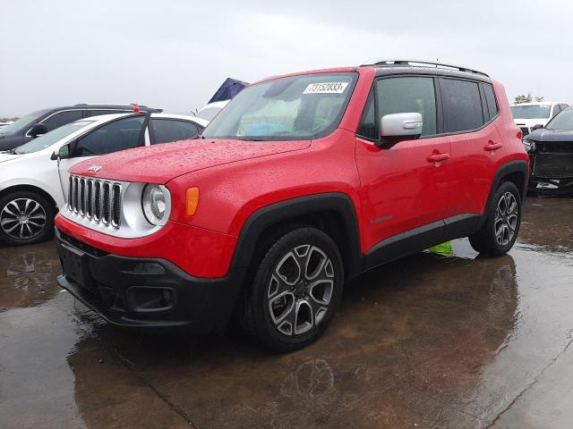JEEP RENEGADE L 2018 with VIN ZACCJADB0JPH13634 - Photo from auction