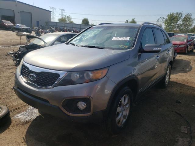 KIA SORENTO BA 2011 with VIN 5XYKTDA19BG124635 - Photo from auction
