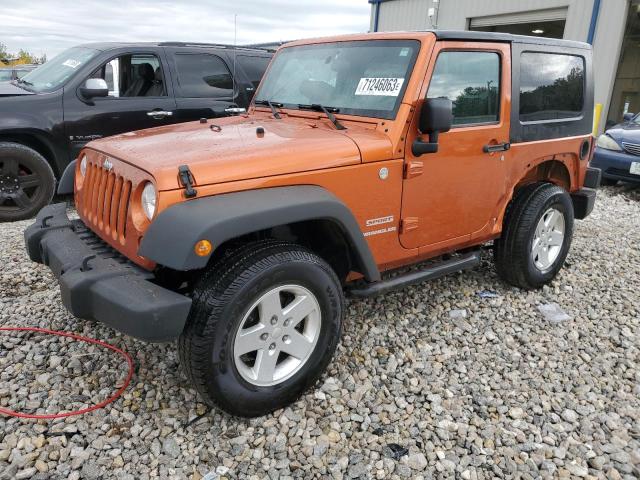 JEEP WRANGLER S 2010 with VIN 1J4AA2D12AL225577 - Photo from auction