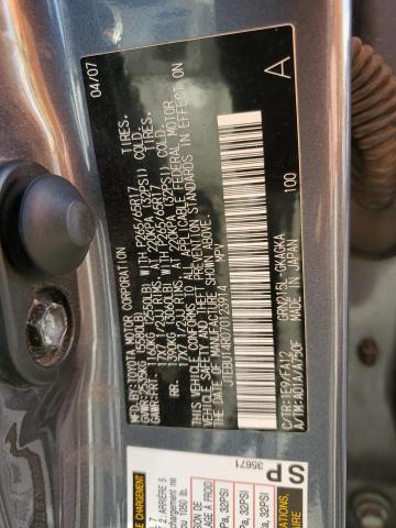 Foto 14 de la subasta – 2007 TOYOTA 4RUNNER SR con VIN JTEBU14R070123914