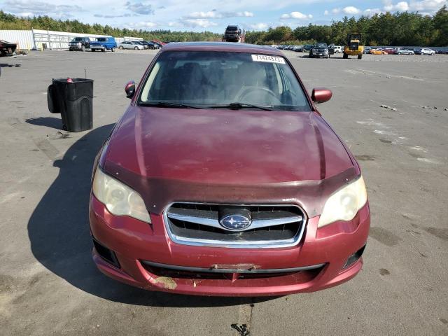 Photo 5 from auction – 2009 SUBARU LEGACY 2.5 with VIN 4S3BL616X97225097