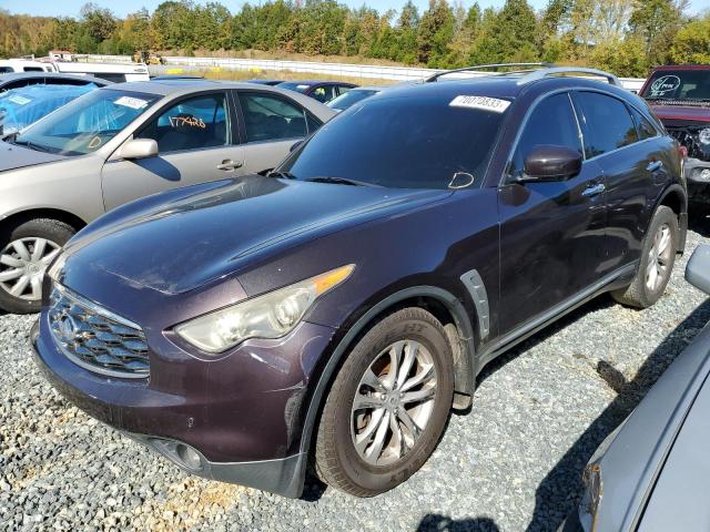 INFINITI FX35 2010 with VIN JN8AS1MW5AM854046 - Photo from auction