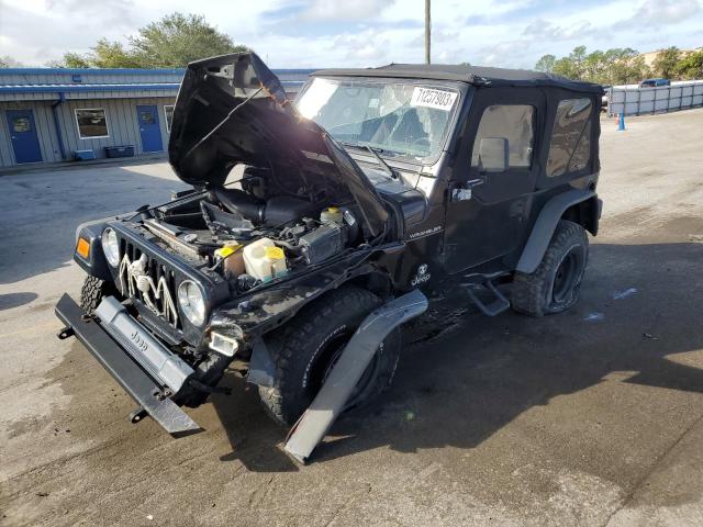 JEEP WRANGLER / 2001 with VIN 1J4FA29P41P366100 - Photo from auction