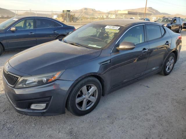 KIA OPTIMA LX 2015 with VIN 5XXGM4A71FG448504 - Photo from auction