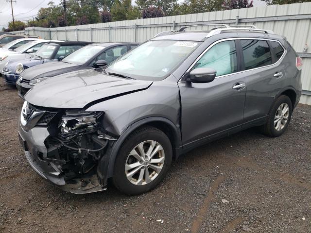NISSAN ROGUE S 2015 with VIN KNMAT2MV0FP574434 - Photo from auction