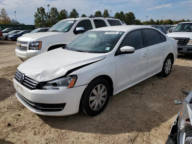 Photo 1 from auction – 2013 VOLKSWAGEN PASSAT S with VIN 1VWAP7A35DC061380