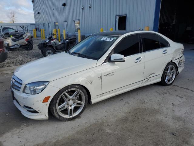 MERCEDES-BENZ C 300 4MAT 2011 with VIN WDDGF8BB4BF646724 - Photo from auction