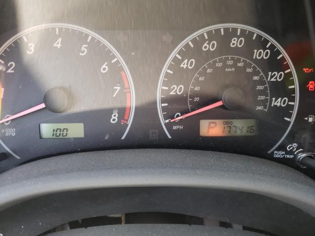 Photo 9 from auction – 2009 TOYOTA COROLLA BA with VIN JTDBL40E99J050812