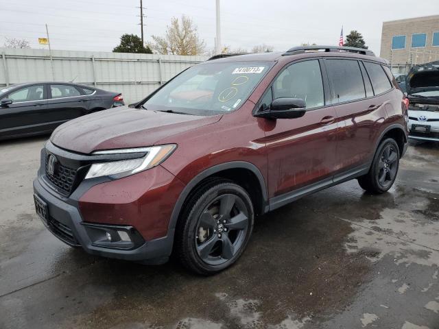 HONDA PASSPORT E 2019 with VIN 5FNYF8H09KB008803 - Photo from auction