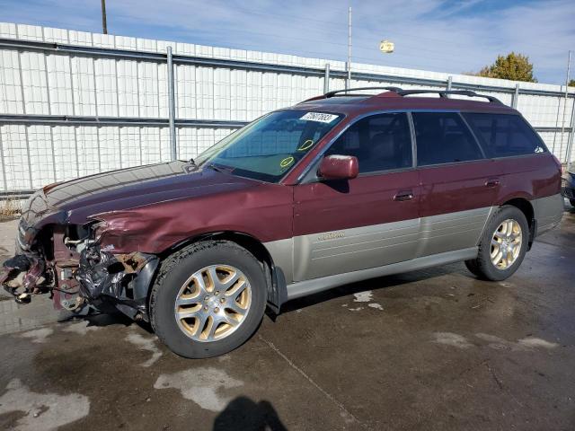 SUBARU LEGACY OUT 2001 with VIN 4S3BH686917649897 - Photo from auction
