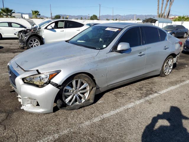INFINITI Q50 BASE 2014 with VIN JN1BV7AP2EM684082 - Photo from auction