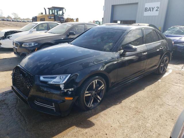 AUDI A4 PREMIUM 2018 with VIN WAUENAF41JA038174 - Photo from auction