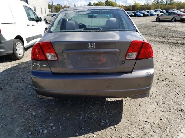 Photo 6 from auction – 2005 HONDA CIVIC with VIN 2HGES16385H552826
